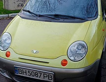 Жовтий Деу Матіз, об'ємом двигуна 1 л та пробігом 129 тис. км за 2500 $, фото 1 на Automoto.ua