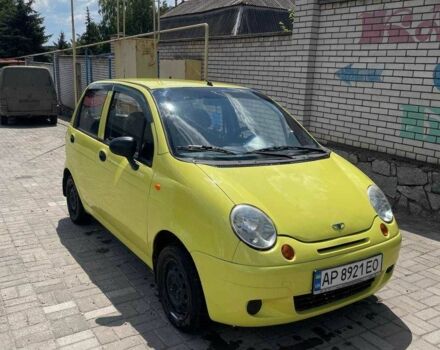 Жовтий Деу Матіз, об'ємом двигуна 0.8 л та пробігом 62 тис. км за 2000 $, фото 1 на Automoto.ua
