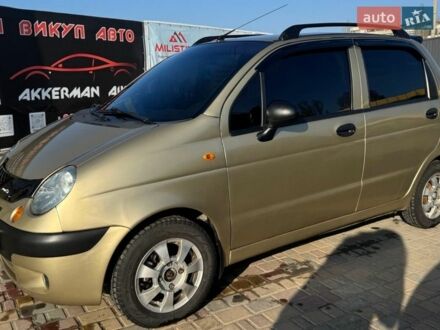 Желтый Дэу Матиз, объемом двигателя 0.8 л и пробегом 160 тыс. км за 2800 $, фото 1 на Automoto.ua