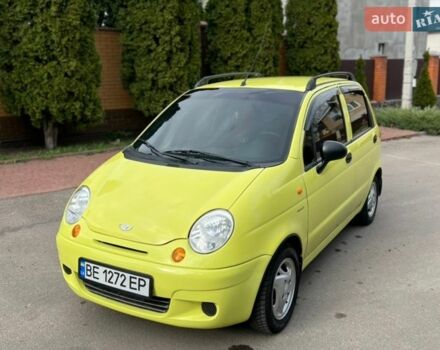 Желтый Дэу Матиз, объемом двигателя 0.8 л и пробегом 167 тыс. км за 3050 $, фото 1 на Automoto.ua