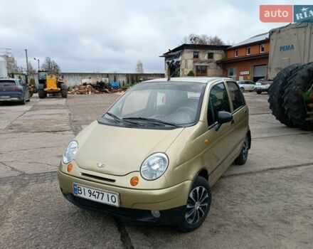 Жовтий Деу Матіз, об'ємом двигуна 0.8 л та пробігом 99 тис. км за 1699 $, фото 1 на Automoto.ua