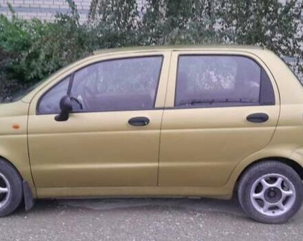 Желтый Дэу Матиз, объемом двигателя 0.8 л и пробегом 102 тыс. км за 2900 $, фото 1 на Automoto.ua