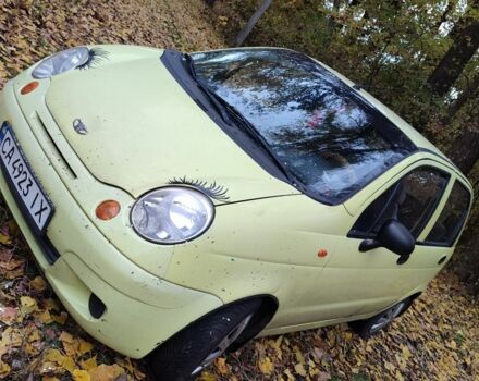 Желтый Дэу Матиз, объемом двигателя 8 л и пробегом 180 тыс. км за 2300 $, фото 1 на Automoto.ua