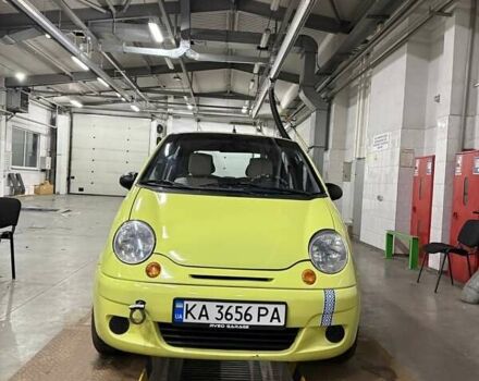 Жовтий Деу Матіз, об'ємом двигуна 0.8 л та пробігом 104 тис. км за 3700 $, фото 1 на Automoto.ua