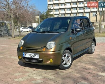 Желтый Дэу Матиз, объемом двигателя 1 л и пробегом 130 тыс. км за 2799 $, фото 1 на Automoto.ua