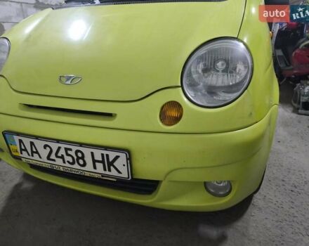 Желтый Дэу Матиз, объемом двигателя 0.8 л и пробегом 88 тыс. км за 3200 $, фото 1 на Automoto.ua