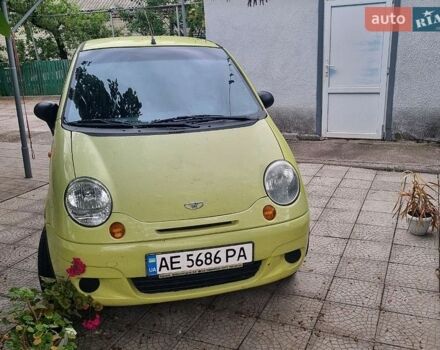 Желтый Дэу Матиз, объемом двигателя 0.8 л и пробегом 79 тыс. км за 2600 $, фото 1 на Automoto.ua