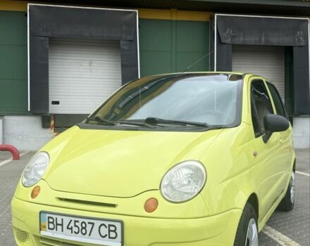 Желтый Дэу Матиз, объемом двигателя 0.8 л и пробегом 48 тыс. км за 2800 $, фото 1 на Automoto.ua