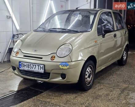 Желтый Дэу Матиз, объемом двигателя 0.8 л и пробегом 127 тыс. км за 1700 $, фото 1 на Automoto.ua