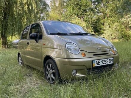 Желтый Дэу Матиз, объемом двигателя 0.8 л и пробегом 96 тыс. км за 3600 $, фото 1 на Automoto.ua