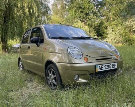 Желтый Дэу Матиз, объемом двигателя 0.8 л и пробегом 96 тыс. км за 3600 $, фото 1 на Automoto.ua