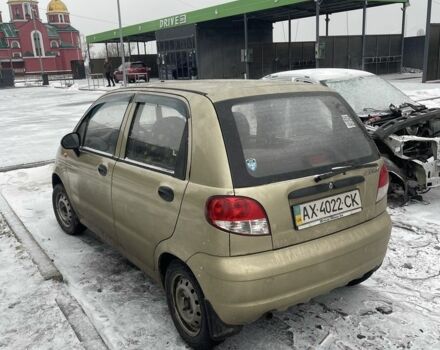 Жовтий Деу Матіз, об'ємом двигуна 0.8 л та пробігом 120 тис. км за 750 $, фото 1 на Automoto.ua