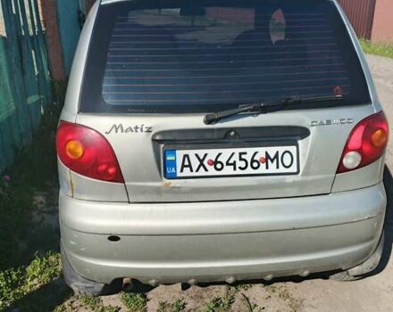 Деу Матіз 2004 у Люботине на Automoto.ua Сірий Деу Матіз, об'ємом двигуна 0.8 л та пробігом 160 тис. км за 1800 $, фото 6 на Automoto.ua