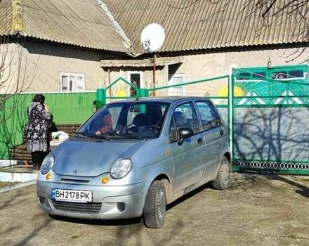 Сірий Деу Матіз, об'ємом двигуна 0.8 л та пробігом 221 тис. км за 1400 $, фото 3 на Automoto.ua