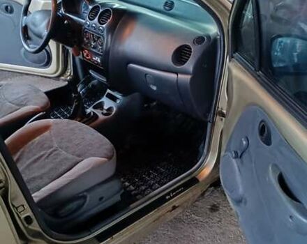 Серый Дэу Матиз, объемом двигателя 0.8 л и пробегом 144 тыс. км за 1200 $, фото 13 на Automoto.ua