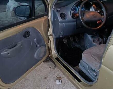 Серый Дэу Матиз, объемом двигателя 0.8 л и пробегом 144 тыс. км за 1200 $, фото 11 на Automoto.ua