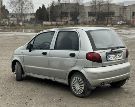 Серый Дэу Матиз, объемом двигателя 0.8 л и пробегом 100 тыс. км за 1150 $, фото 1 на Automoto.ua