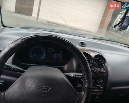 Серый Дэу Матиз, объемом двигателя 0.8 л и пробегом 190 тыс. км за 1900 $, фото 7 на Automoto.ua