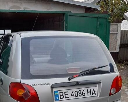 Сірий Деу Матіз, об'ємом двигуна 0.8 л та пробігом 155 тис. км за 2500 $, фото 4 на Automoto.ua