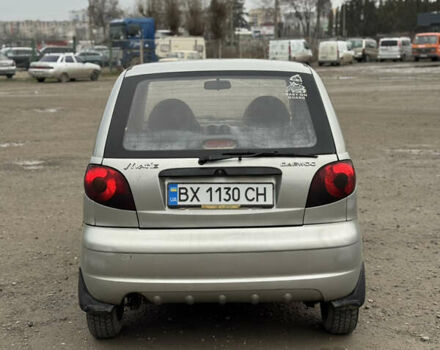 Серый Дэу Матиз, объемом двигателя 0.8 л и пробегом 100 тыс. км за 1150 $, фото 2 на Automoto.ua