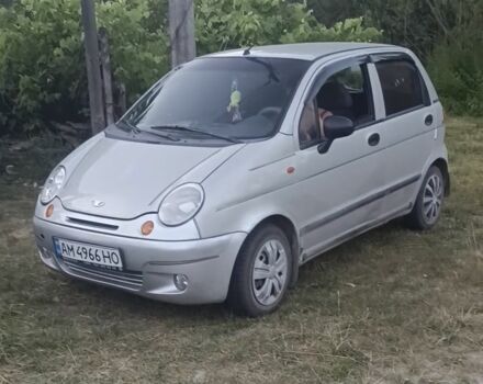 Сірий Деу Матіз, об'ємом двигуна 0.8 л та пробігом 156 тис. км за 1400 $, фото 1 на Automoto.ua