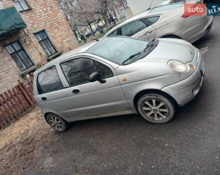 Серый Дэу Матиз, объемом двигателя 0.8 л и пробегом 190 тыс. км за 1900 $, фото 3 на Automoto.ua