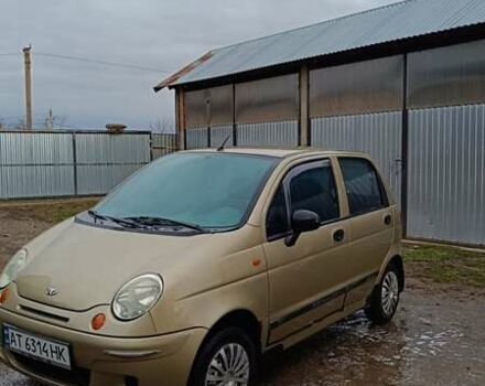 Серый Дэу Матиз, объемом двигателя 0.8 л и пробегом 144 тыс. км за 1200 $, фото 3 на Automoto.ua