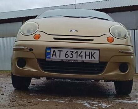 Серый Дэу Матиз, объемом двигателя 0.8 л и пробегом 144 тыс. км за 1200 $, фото 9 на Automoto.ua