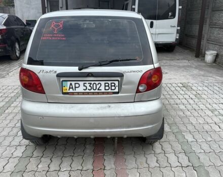 Серый Дэу Матиз, объемом двигателя 0.8 л и пробегом 138 тыс. км за 1550 $, фото 3 на Automoto.ua