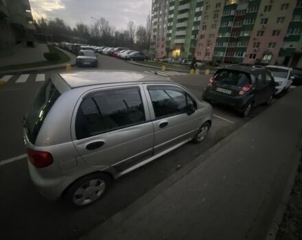 Серый Дэу Матиз, объемом двигателя 1 л и пробегом 154 тыс. км за 2200 $, фото 2 на Automoto.ua