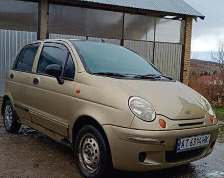 Серый Дэу Матиз, объемом двигателя 0.8 л и пробегом 144 тыс. км за 1200 $, фото 7 на Automoto.ua