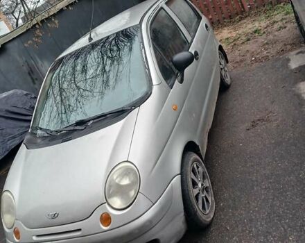 Серый Дэу Матиз, объемом двигателя 0.8 л и пробегом 190 тыс. км за 1900 $, фото 4 на Automoto.ua