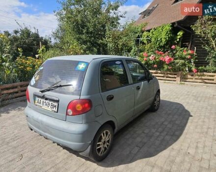 Сірий Деу Матіз, об'ємом двигуна 0.8 л та пробігом 260 тис. км за 1600 $, фото 2 на Automoto.ua