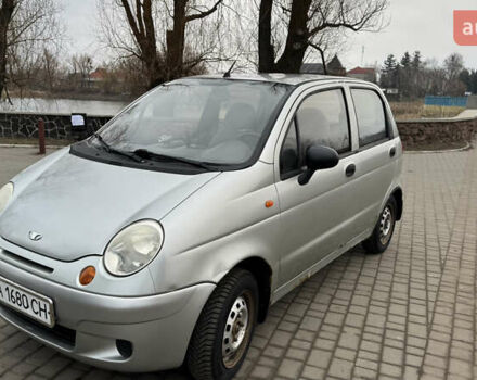 Серый Дэу Матиз, объемом двигателя 0.8 л и пробегом 133 тыс. км за 2000 $, фото 1 на Automoto.ua