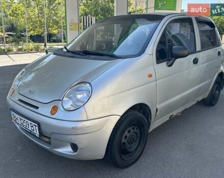 Серый Дэу Матиз, объемом двигателя 0.8 л и пробегом 46 тыс. км за 1800 $, фото 1 на Automoto.ua