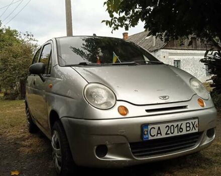 Серый Дэу Матиз, объемом двигателя 0.8 л и пробегом 400 тыс. км за 2650 $, фото 4 на Automoto.ua