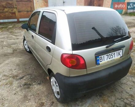 Серый Дэу Матиз, объемом двигателя 0.8 л и пробегом 100 тыс. км за 2150 $, фото 4 на Automoto.ua