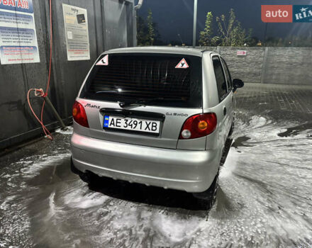 Серый Дэу Матиз, объемом двигателя 0.8 л и пробегом 110 тыс. км за 3200 $, фото 3 на Automoto.ua