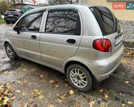 Серый Дэу Матиз, объемом двигателя 0.8 л и пробегом 129 тыс. км за 3200 $, фото 4 на Automoto.ua
