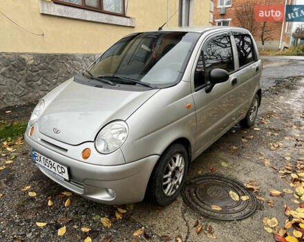 Серый Дэу Матиз, объемом двигателя 0.8 л и пробегом 129 тыс. км за 3200 $, фото 3 на Automoto.ua