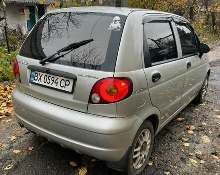 Серый Дэу Матиз, объемом двигателя 0.8 л и пробегом 129 тыс. км за 3200 $, фото 5 на Automoto.ua