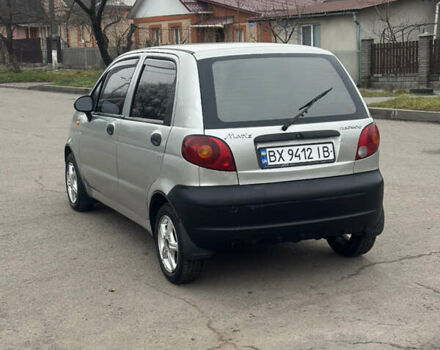 Серый Дэу Матиз, объемом двигателя 0.8 л и пробегом 214 тыс. км за 1850 $, фото 5 на Automoto.ua