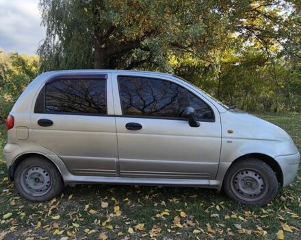 Сірий Деу Матіз, об'ємом двигуна 0.8 л та пробігом 111 тис. км за 2850 $, фото 5 на Automoto.ua