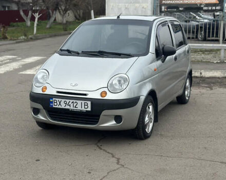 Серый Дэу Матиз, объемом двигателя 0.8 л и пробегом 214 тыс. км за 1850 $, фото 1 на Automoto.ua