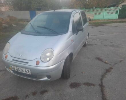 Серый Дэу Матиз, объемом двигателя 0.8 л и пробегом 220 тыс. км за 1000 $, фото 1 на Automoto.ua