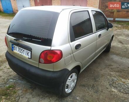 Серый Дэу Матиз, объемом двигателя 0.8 л и пробегом 100 тыс. км за 2150 $, фото 3 на Automoto.ua