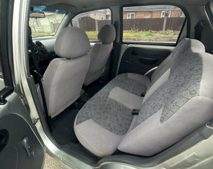 Серый Дэу Матиз, объемом двигателя 0.8 л и пробегом 214 тыс. км за 1850 $, фото 6 на Automoto.ua