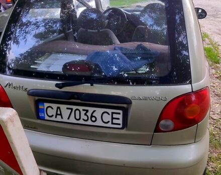 Сірий Деу Матіз, об'ємом двигуна 0.8 л та пробігом 55 тис. км за 3000 $, фото 7 на Automoto.ua