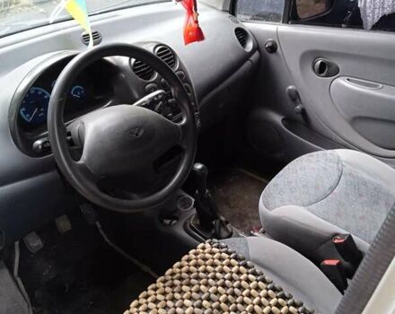 Серый Дэу Матиз, объемом двигателя 0.8 л и пробегом 400 тыс. км за 2650 $, фото 3 на Automoto.ua