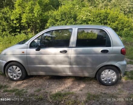 Серый Дэу Матиз, объемом двигателя 0.8 л и пробегом 199 тыс. км за 2400 $, фото 2 на Automoto.ua